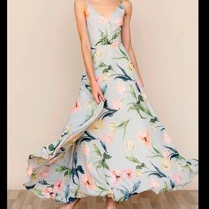 Yumi Kim Light Green Peace & Love Maxi Dress MR